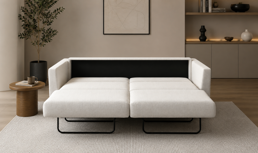 Luonto Monika Fabric Sleeper Sofa with Nest Function