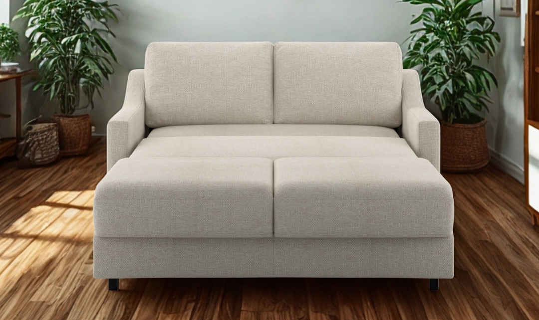 Luonto Nautica Fabric Sleeper Sofa With Level Deluxe Function (King / Queen Size)