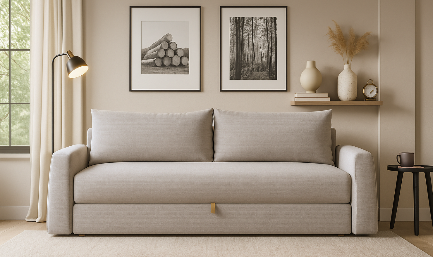 Innovation Living Cone 2-Seater Fabric Sofa Bed