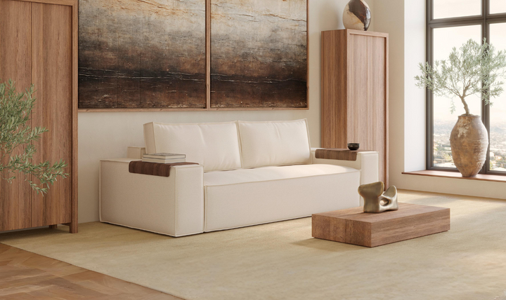 Innovation Living Newilla 2-Seater Fabric Sleeper Sofa