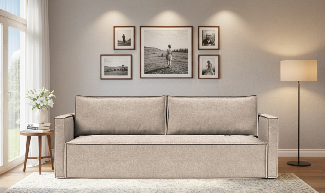 Innovation Living Newilla 2-Seater Fabric Sleeper Sofa
