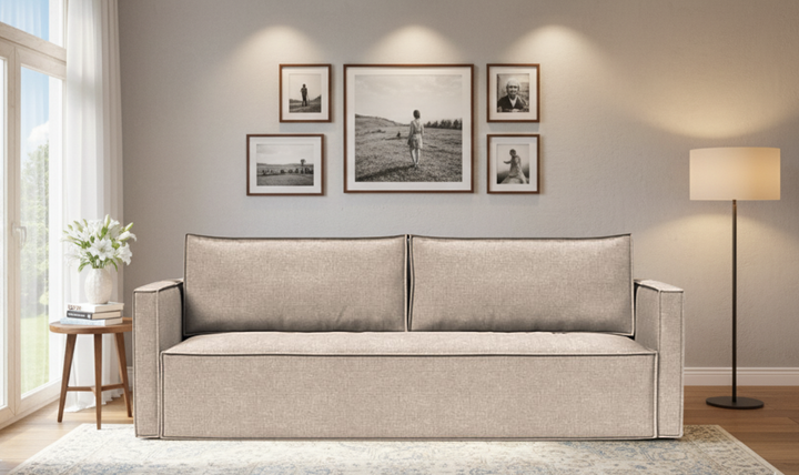 Innovation Living Newilla 2-Seater Fabric Sleeper Sofa