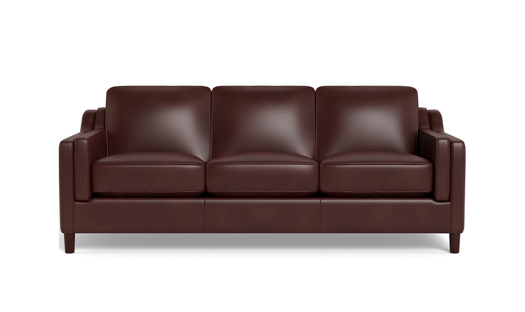 Bella Leather 3-Seater Sofa