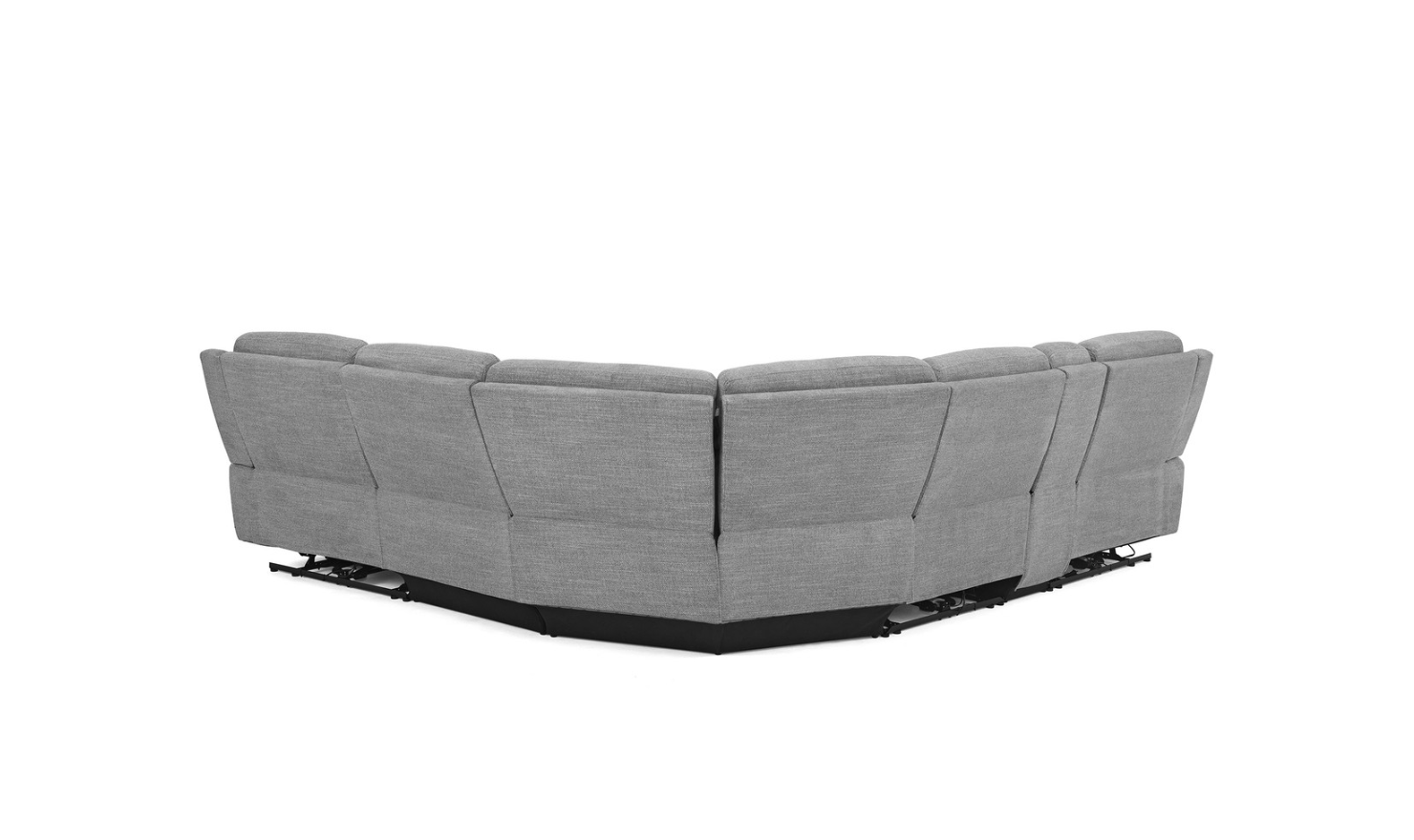 Gio Italia Wonder Wonder 6 Piece Leather Sectional Recliner-Jennifer Furniture