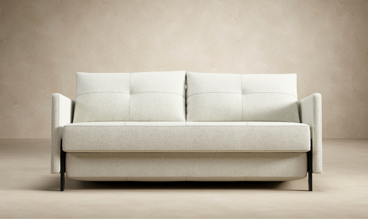 Innovation Living Cubed Full Size Sleeper Sofa With Two Color Option-Jennifer Furniture