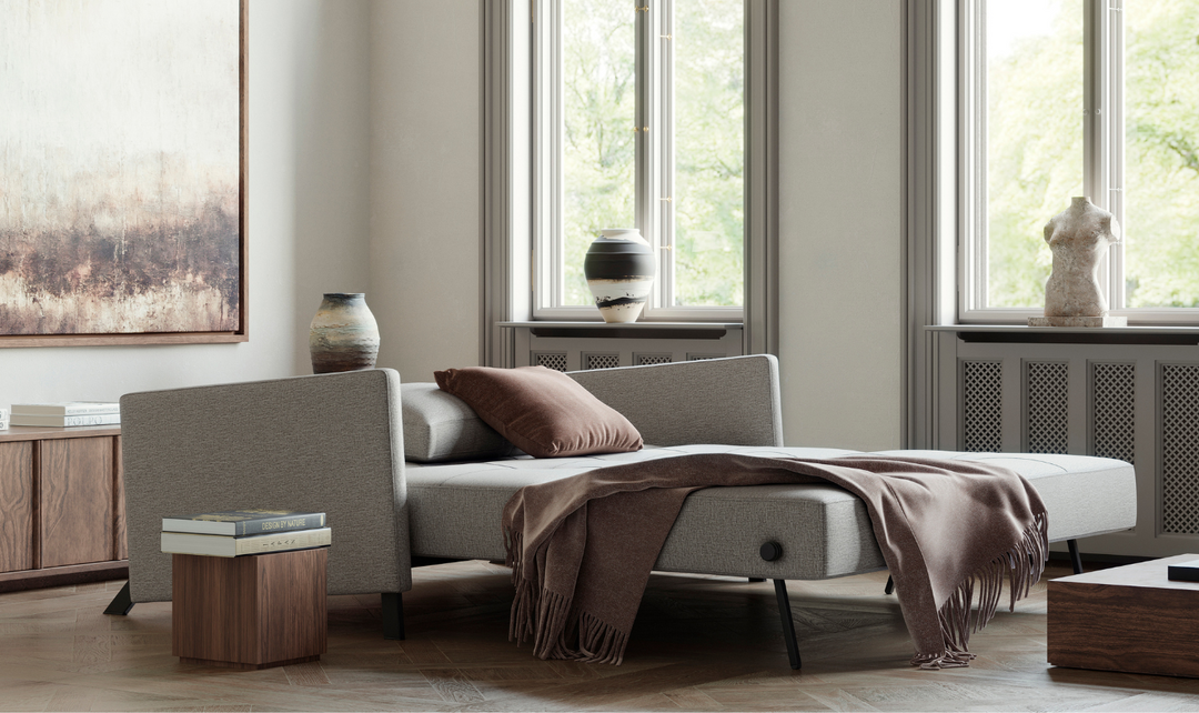 Innovation Living Cubed Full Size Sleeper Sofa With Two Color Option-Jennifer Furniture
