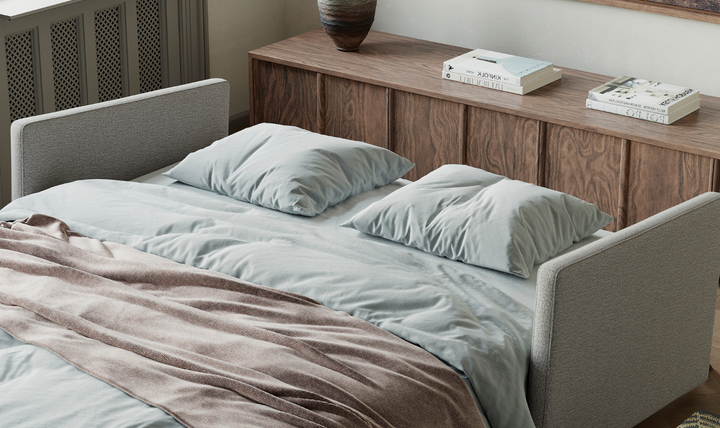 Innovation Living Cubed Full Size Sleeper Sofa With Two Color Option-Jennifer Furniture