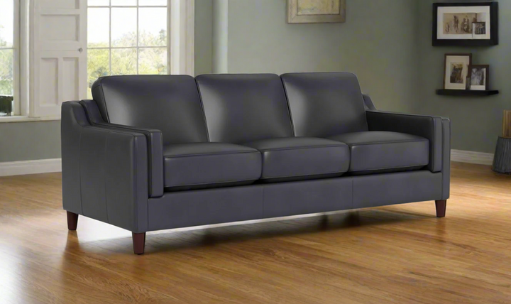 Bella Leather 3-Seater Sofa