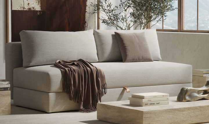 Innovation Living Osvald 2-Seater Fabric Sofa Bed