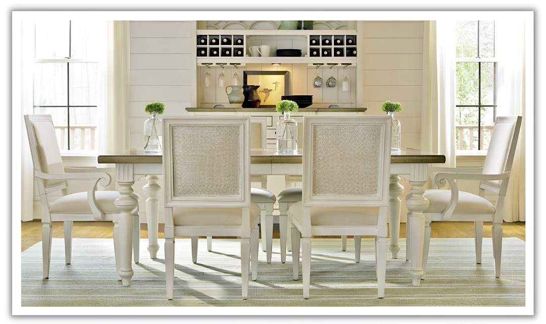 Summer Hill Arm Chair with Upholstered Seat and Back