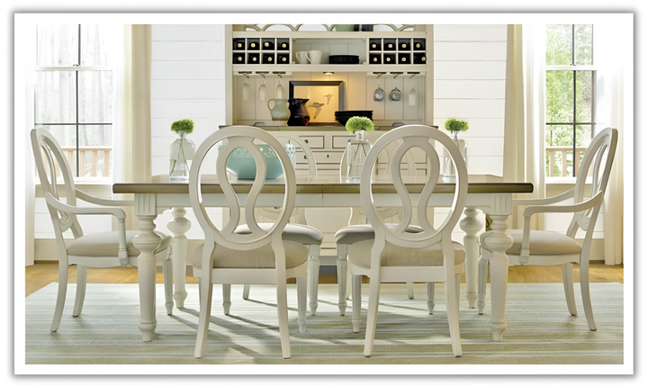 Summer Hill Arm Chair with Upholstered Seat and Back
