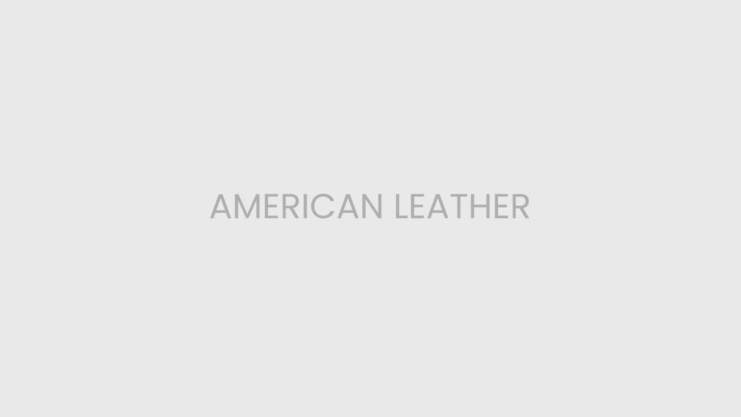 American Leather Klein Comfort Sleeper With Quarter Moon Arm Design