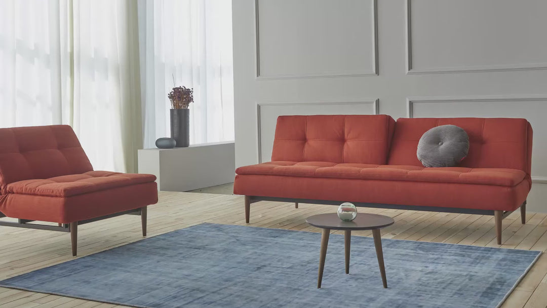 Innovation Living Dublexo Styletto 2-Seater Fabric Sleeper Sofa With Three Color Option
