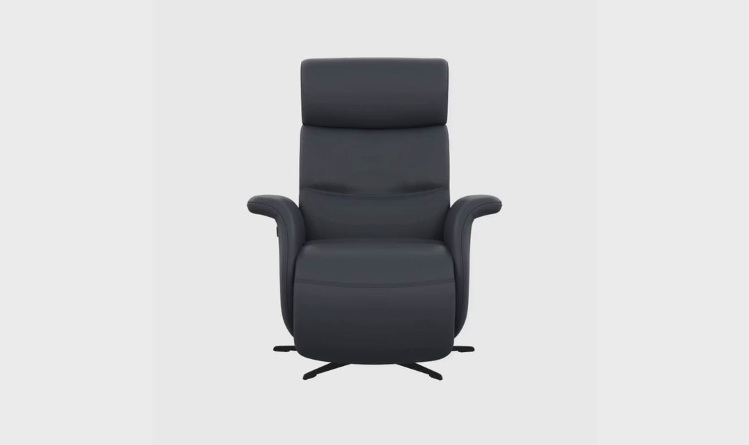 Fjords Cosmo Leather Triple Motor Zero Gravity Recliner Chair
