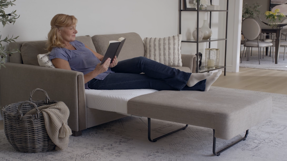 Fjords Nordic Rest Luna Queen Sleeper sofa-Jennifer Furniture