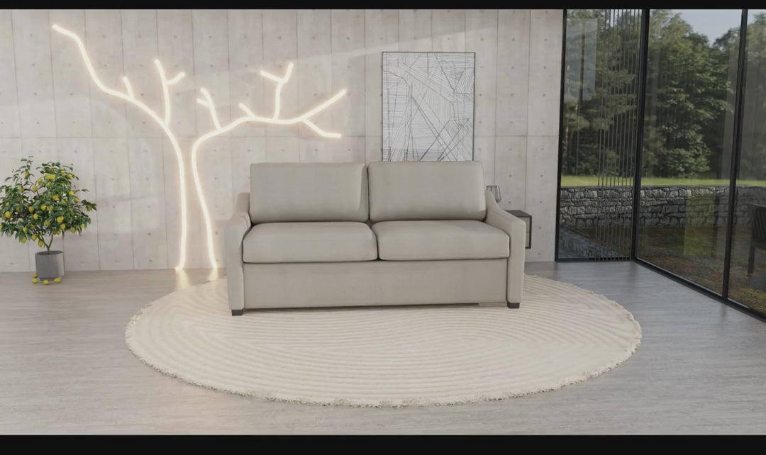 Klaussner Calloway Queen Sleeper Sofa With High-Resiliency Foam