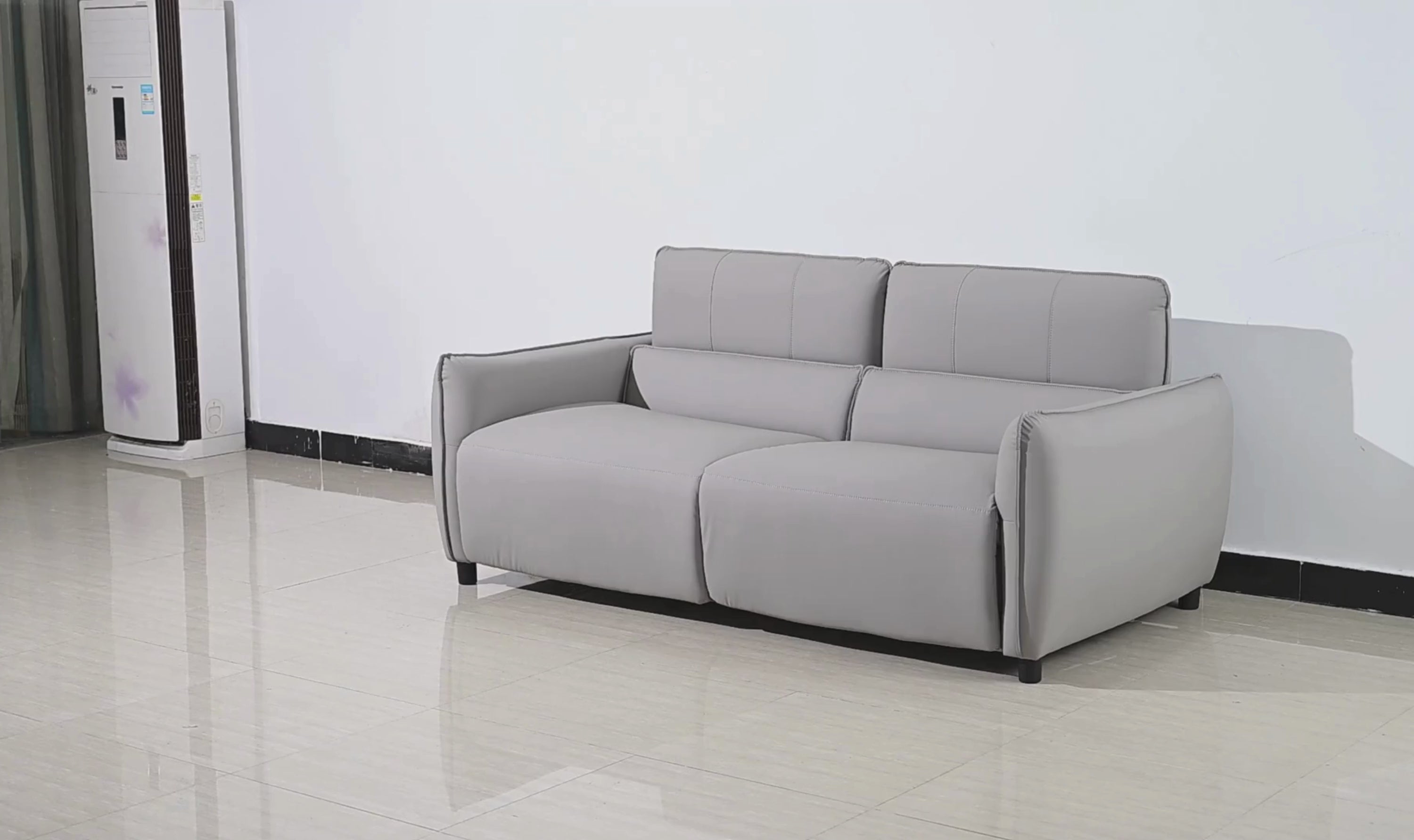 Klaussner Covington Queen Sleeper Sofa with Foam Mattress-Jennifer Furniture