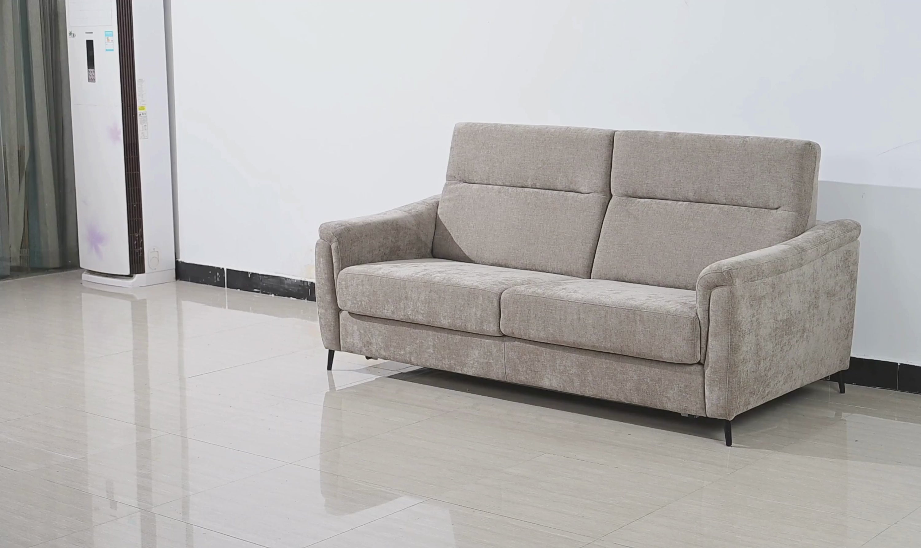 Klaussner Brenton Fabric Queen Sleeper Sofa with High-Back Cushions-Jennifer