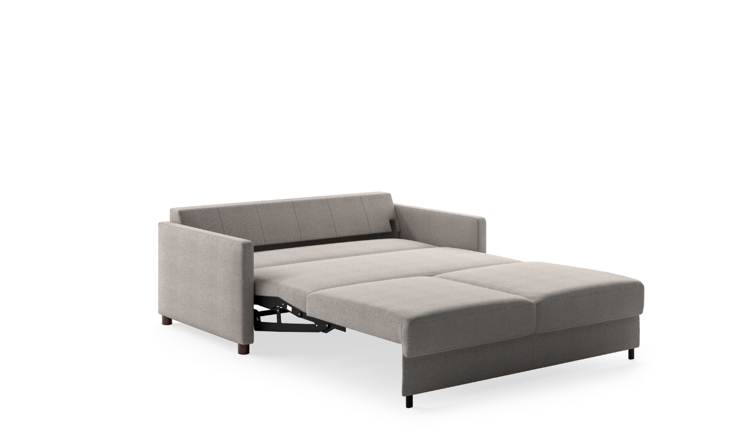 Luonto Polar Fabric Sofa Sleeper With Level Function-Jennifer Furniture
