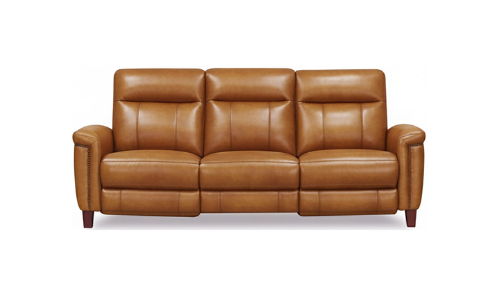 Sherwood Power Headrest Top Grain Leather Zero Gravity Recliner-Jennifer furniture
