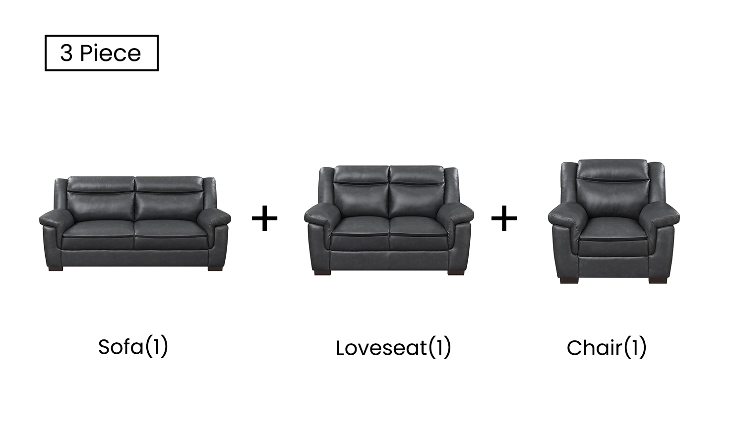 Coaster Arabella Upholstered Living Room Set