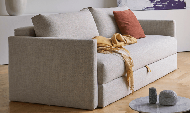 Innovation Living Tripi 2-Seater Fabric Sofa Bed With Integrated Storage