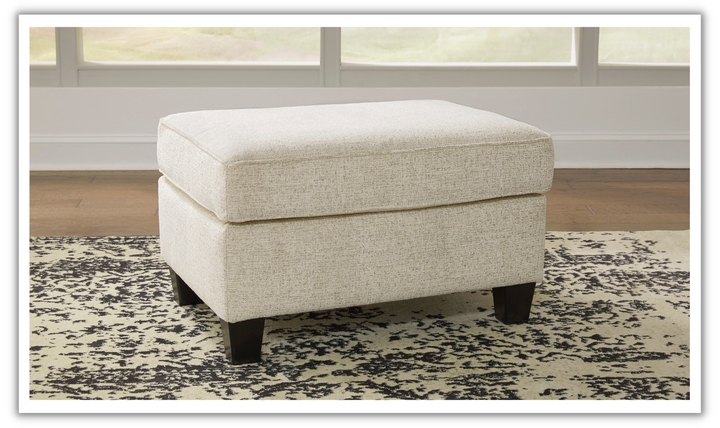 Ashley  Abinger Fabric Oversized Accent Ottoman-Jennifer Furniture