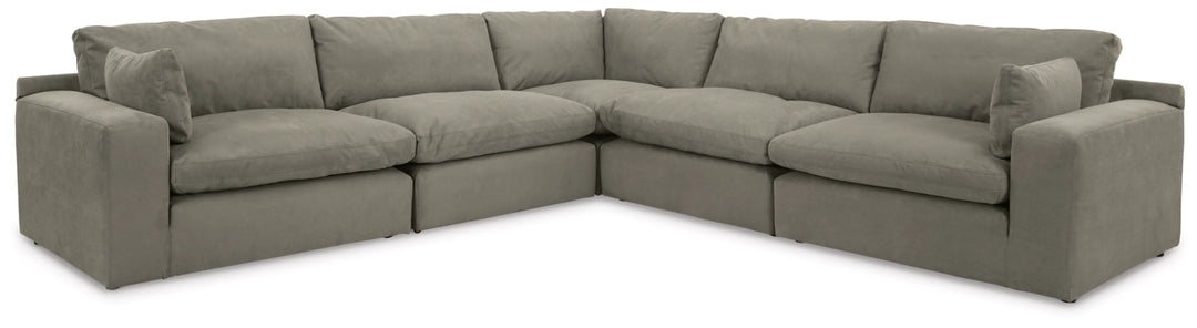 Modern Heritage Next Gen Gaucho Power Recliner Sectional Sofa with Adjustable Headrest