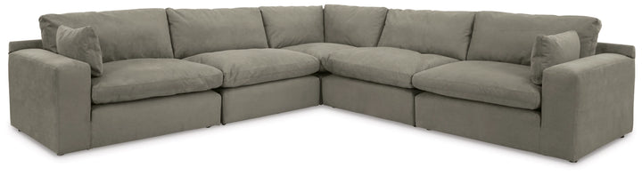 Modern Heritage Next Gen Gaucho Power Recliner Sectional Sofa with Adjustable Headrest