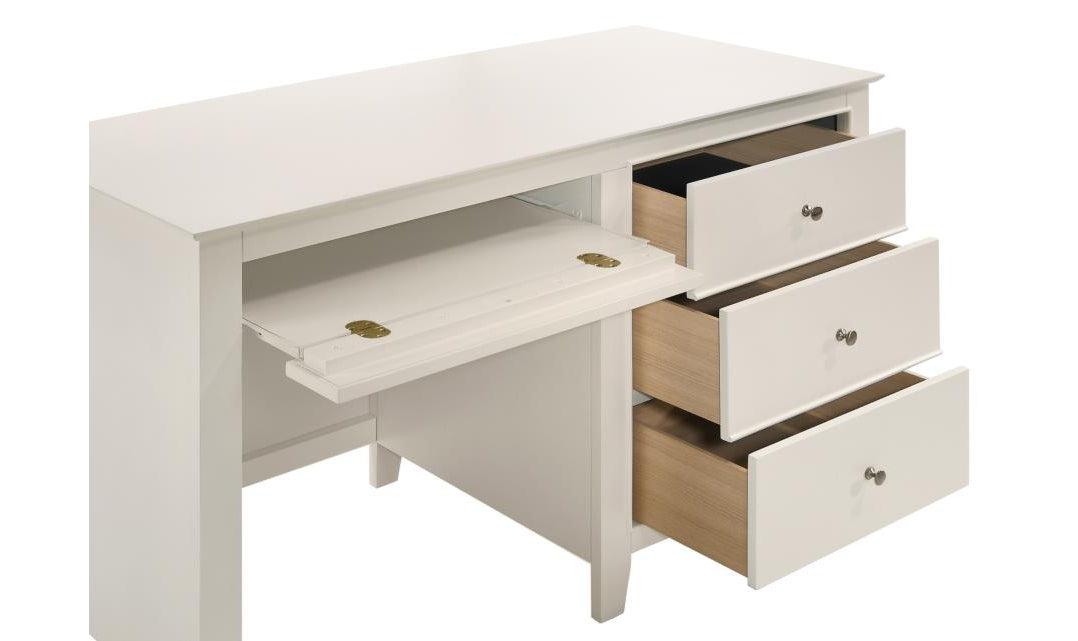 Selena 3-drawer Computer Desk-Desks-Jennifer Furniture