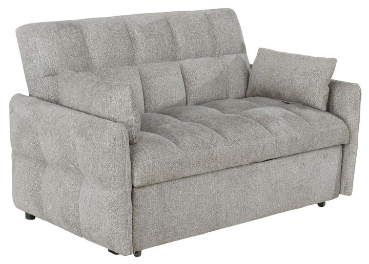 Coaster Cotswold 2-Seater Tufted Fabric Sleeper Sofa-Jennifer Furniture