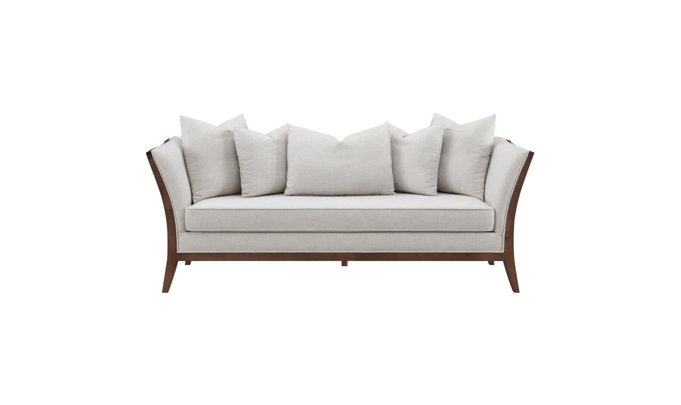 By Lorraine Upholstered Sofa 3 seater in Beige Online at Jennifer Furniture