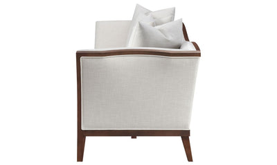 By Lorraine Upholstered Sofa 3 seater in Beige Online at Jennifer Furniture