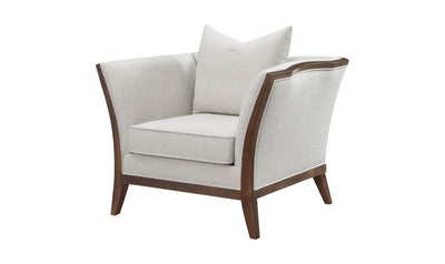 Lorraine ChairBy Lorraine Upholstered  Chair in Beige Online at Jennifer Furniture