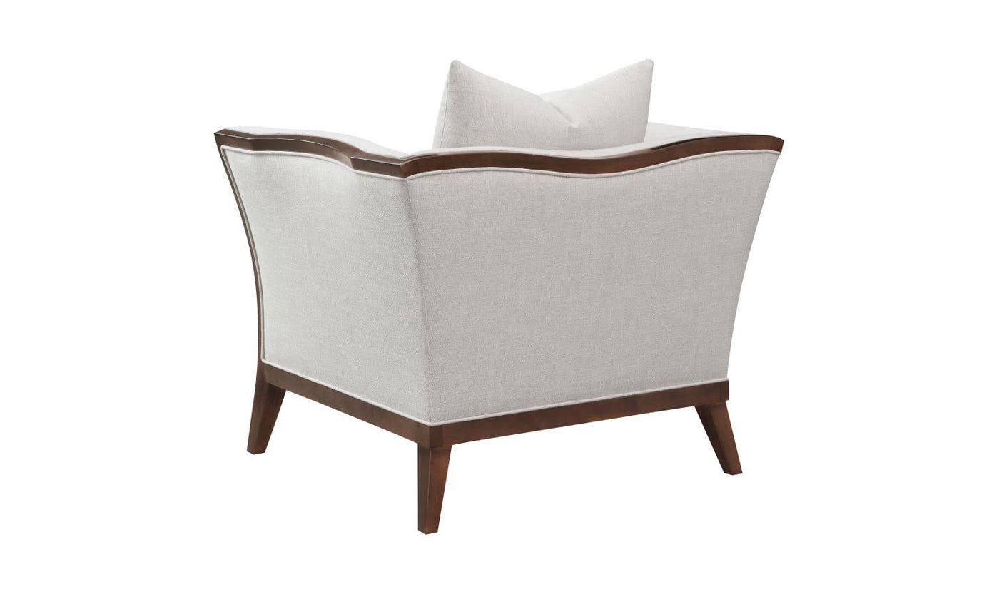 Lorraine ChairBy Lorraine Upholstered  Chair in Beige Online at Jennifer Furniture