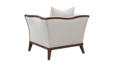 Lorraine ChairBy Lorraine Upholstered  Chair in Beige Online at Jennifer Furniture