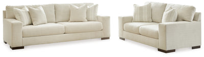 Maggie Fabric Living Room Set with Reversible Cushions
