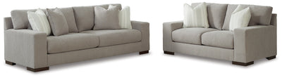 Maggie Fabric Living Room Set with Reversible Cushions