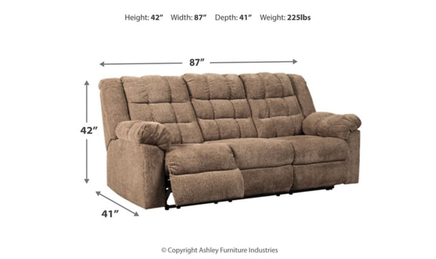 Workhorse Reclining Sofa-Sofas-Jennifer Furniture