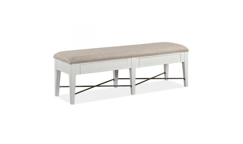 Heron Cove Bench w-Upholstered Seat