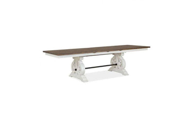 Two Tone Rectangular Dining Table