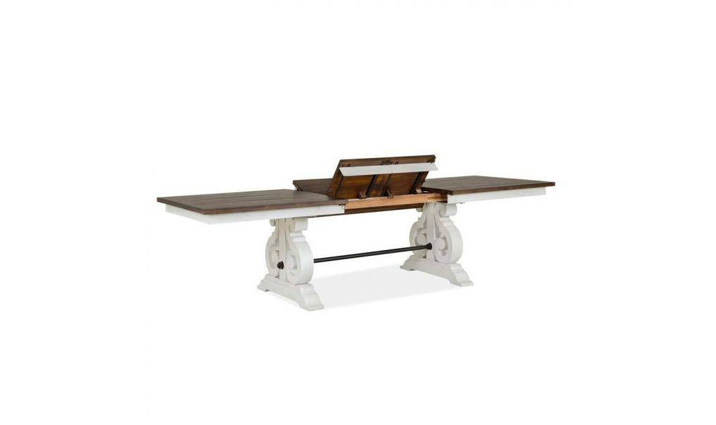 Two Tone Rectangular Dining Table