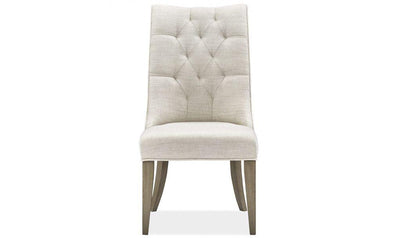 Bellevue Manor Dining Arm Chair w-Upholstered Seat and Back