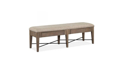 Paxton Place Bench w-Upholstered Seat