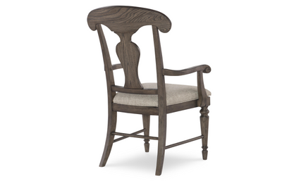 Brookhaven Splat Back Arm Chair-Dining Arm Chairs-Jennifer Furniture