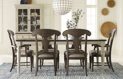 Brookhaven Splat Back Arm Chair-Dining Arm Chairs-Jennifer Furniture