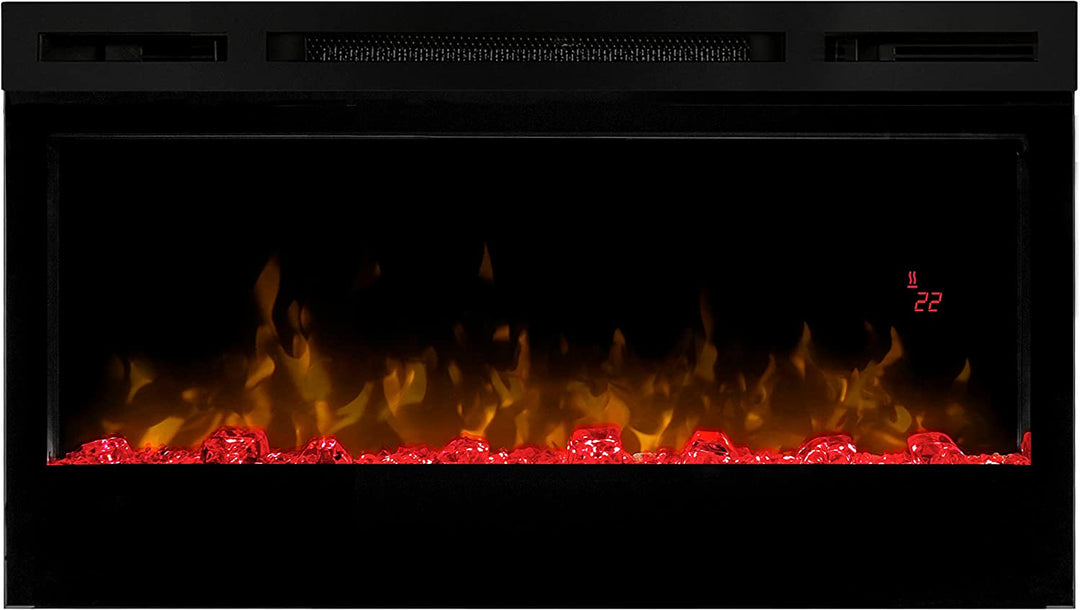 Dimplex Prism Series Linear Electric Fireplace-Fireplaces-Jennifer Furniture