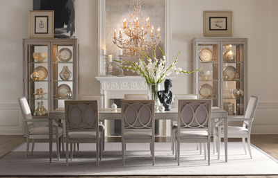 Cinema by Rachael Ray Upholstered Arm Chair-Dining Arm Chairs-Jennifer Furniture
