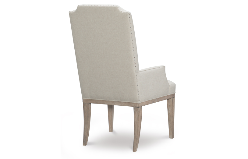 Monteverdi by Rachael Ray Upholstered Host Arm Chair-Dining Arm Chairs-Jennifer Furniture
