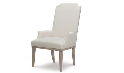 Monteverdi by Rachael Ray Upholstered Host Arm Chair-Dining Arm Chairs-Jennifer Furniture